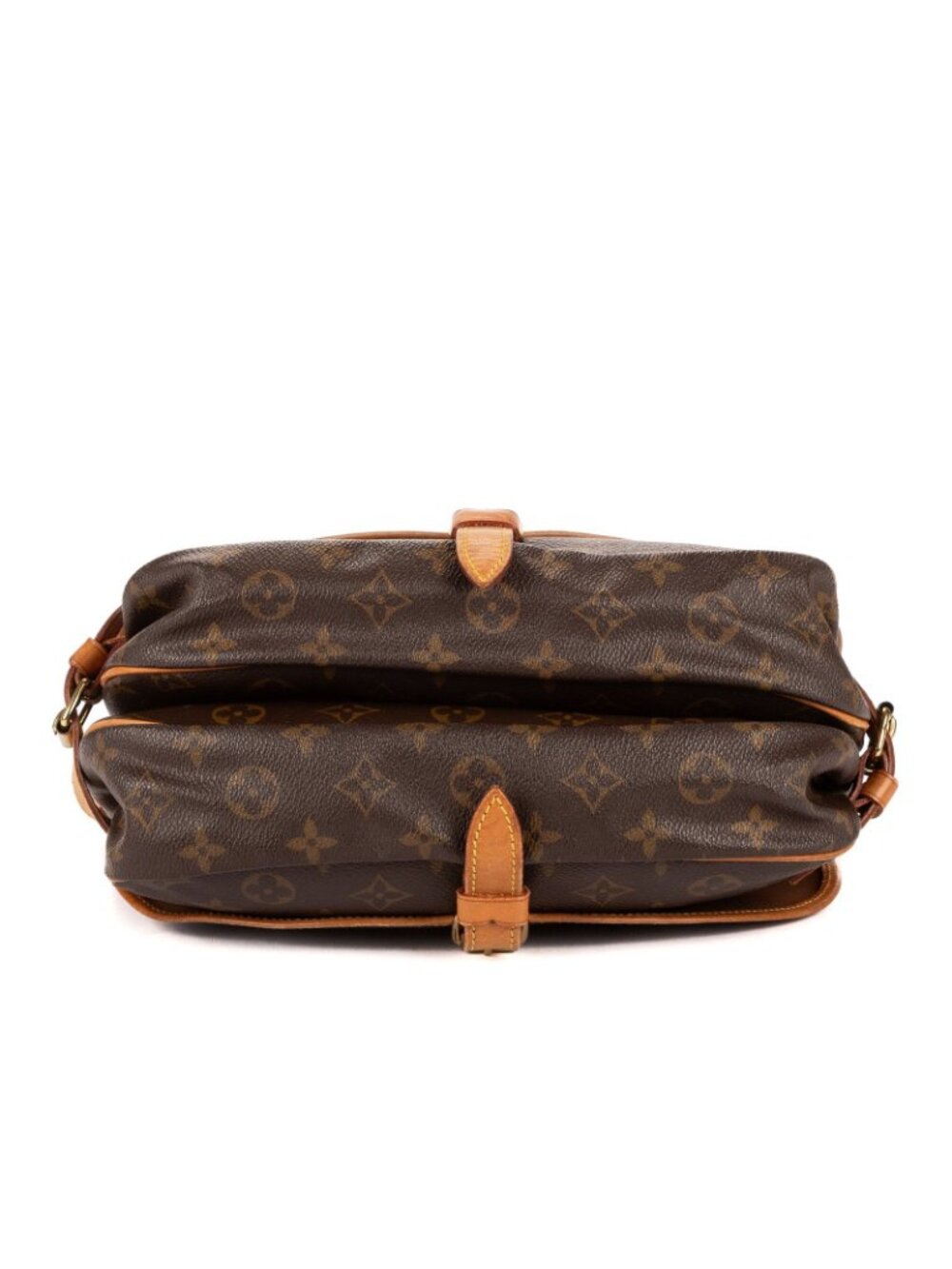 Louis Vuitton Saumur Brown Monogram Canvas - Picture 6 of 11